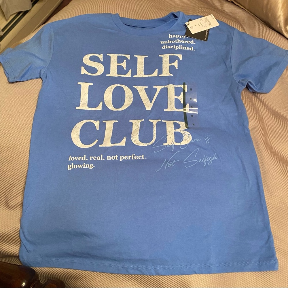Grayson Threads Blue Self Love Club Tee